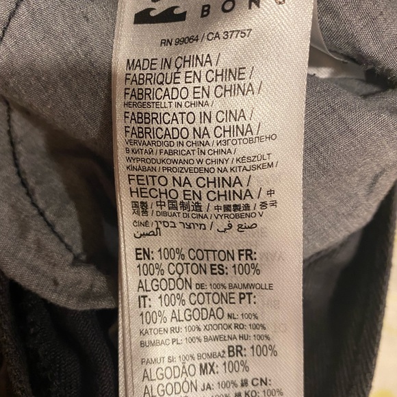 Billabong jeans shorts, sz 27 - Picture 4 of 5